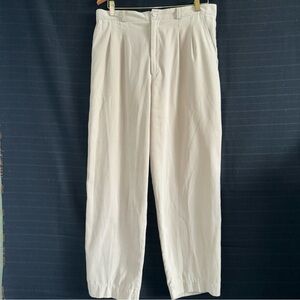 M Sportfolio by Marcia Tan Pleated Front Slacks Pants Womens 10 Super High Rise
